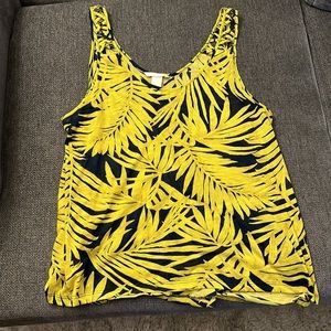 H&M tropical print women’s tank top